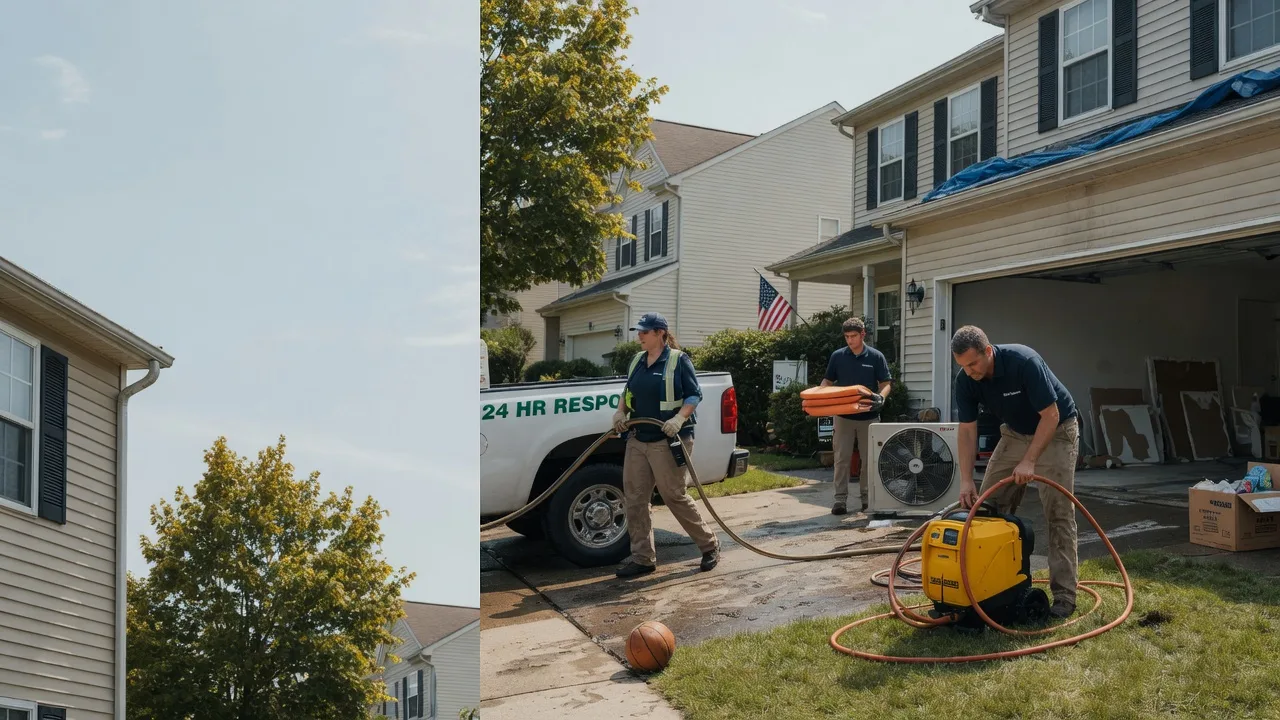 Emergency Water Damage Restoration in Brownsburg, VA near me